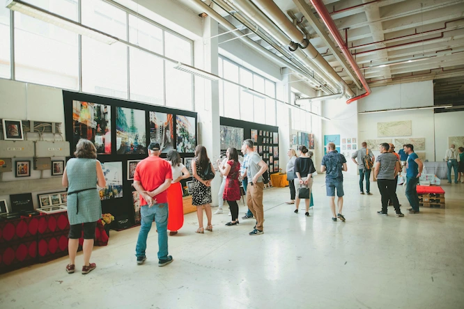 Image of Fernwood Community Art Market in Victoria, BC